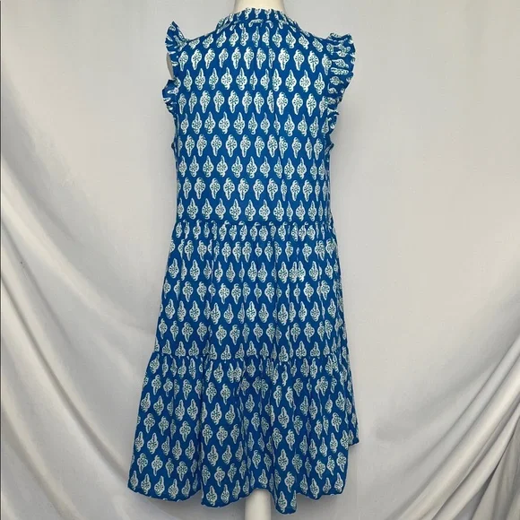 NWOT / J.crew factory Ruffle-sleeve tiered beach dress - Picture 6 of 8